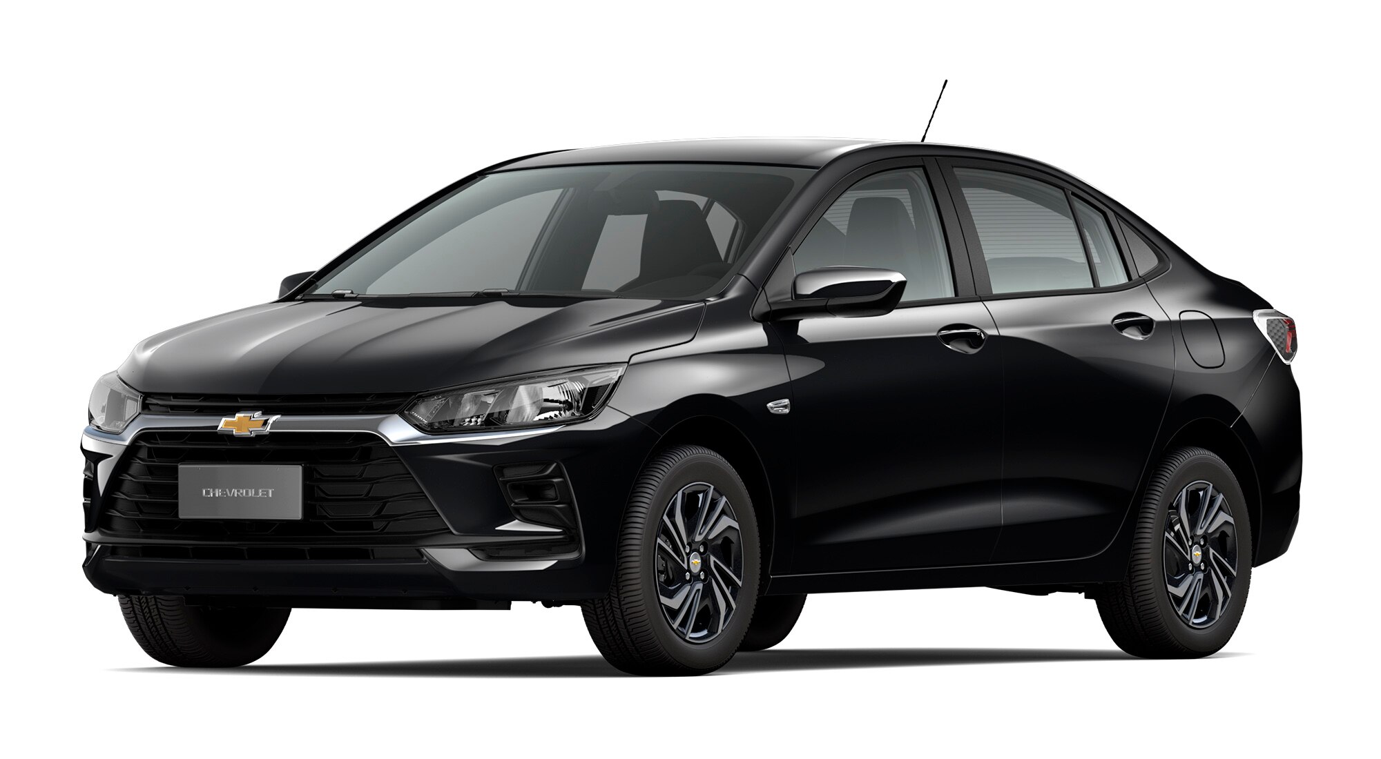 Conheça o Onix Plus 2027 nos modelos Turbo AT e AT ECO na cor Preto Ouro Negro